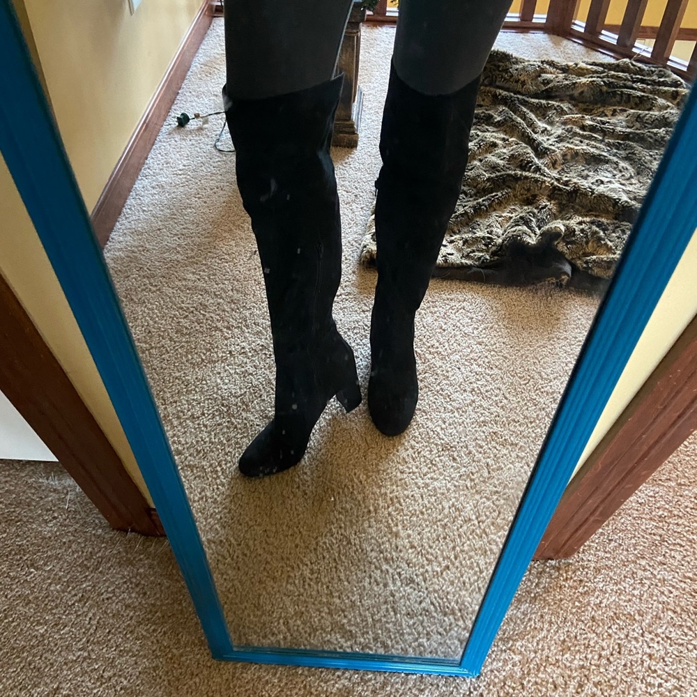 Alfani thigh high boots